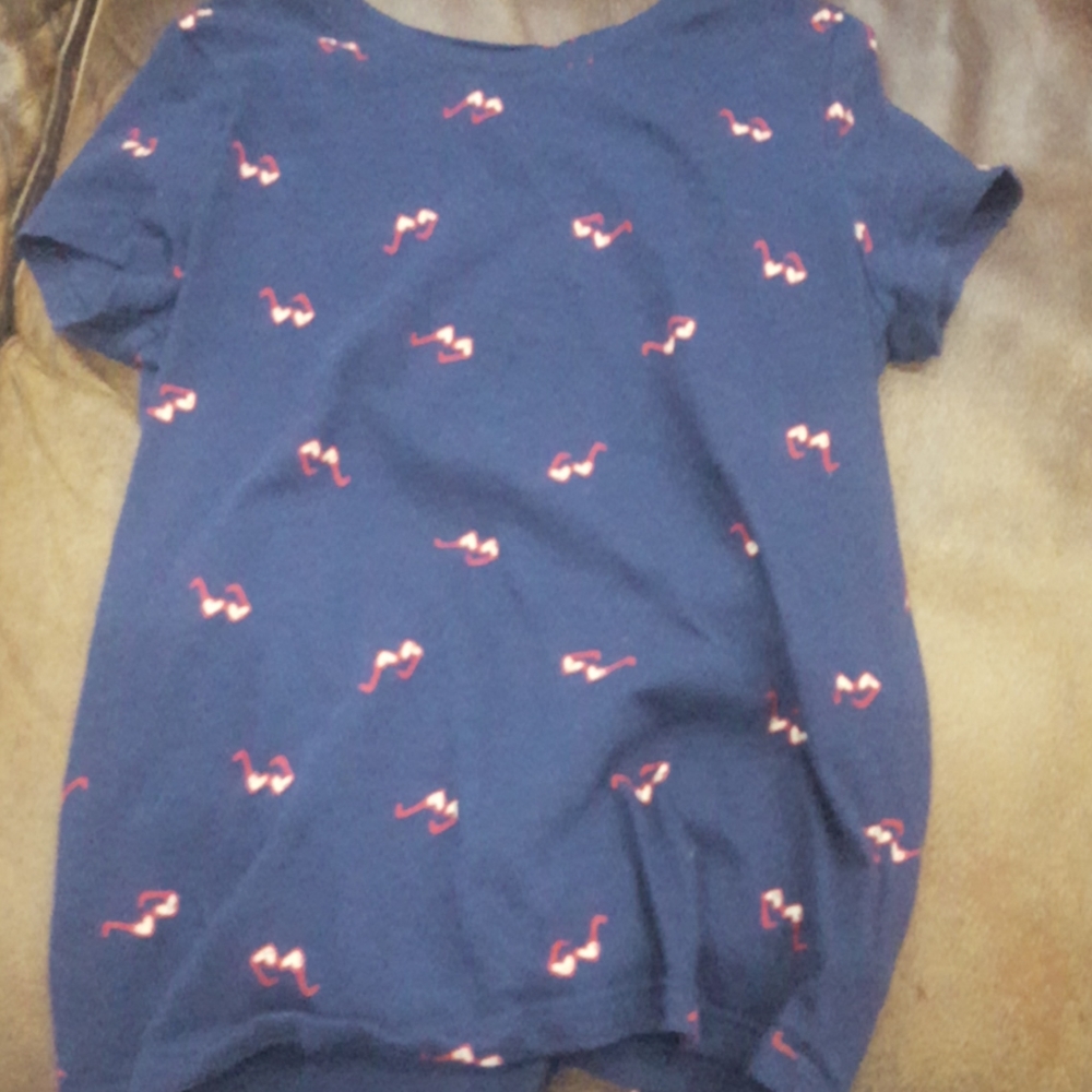 Navy blue tee-shirt
